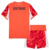 Borussia Dortmund Doelman Tenue Rode 2025-26  - Kids